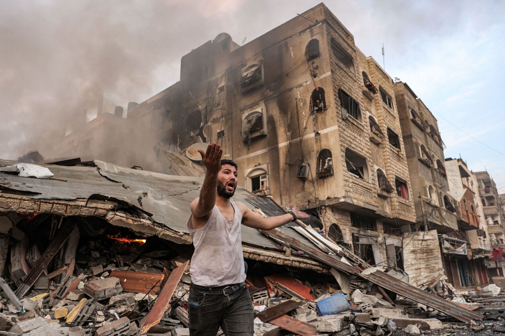Israel calls on 1.1 million Gazans to evacuate south, in order UN warns is ‘impossible’